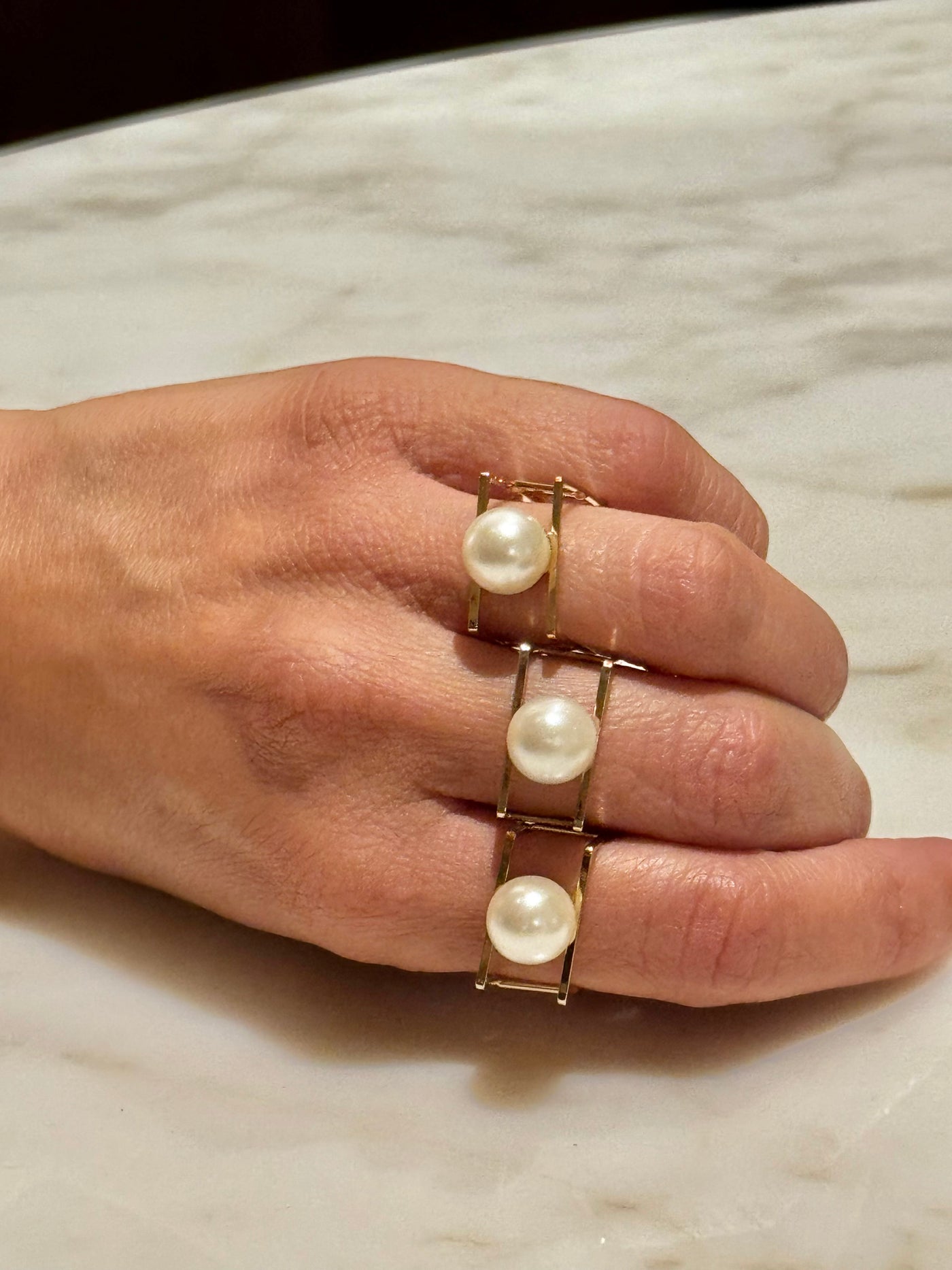 Giocosa gold ring