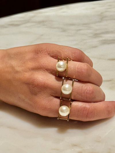 Giocosa gold ring